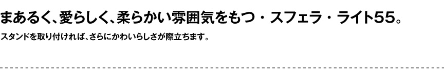 ライト【スフェラライト55屋外】