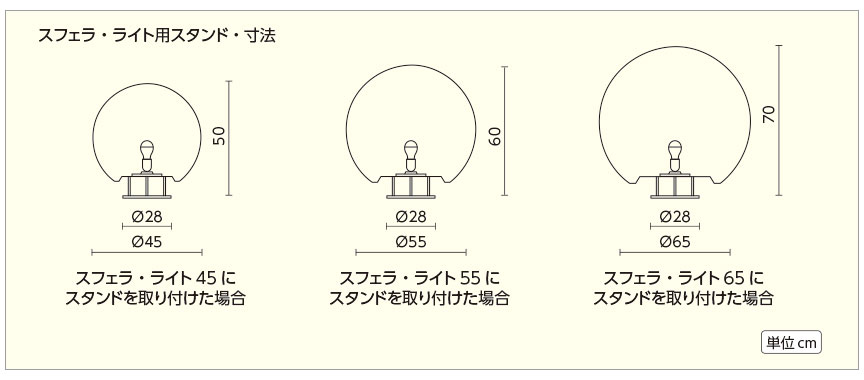 ライト【スフェラライトスタンド】