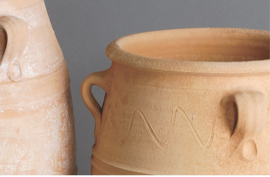 伝統のハンドメイド・テラコッタ【ピサーリD】｜ギリシャ・クレタ島