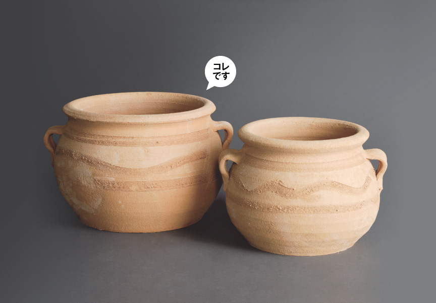 伝統のハンドメイド・テラコッタ【ツカーリA】｜ギリシャ・クレタ島