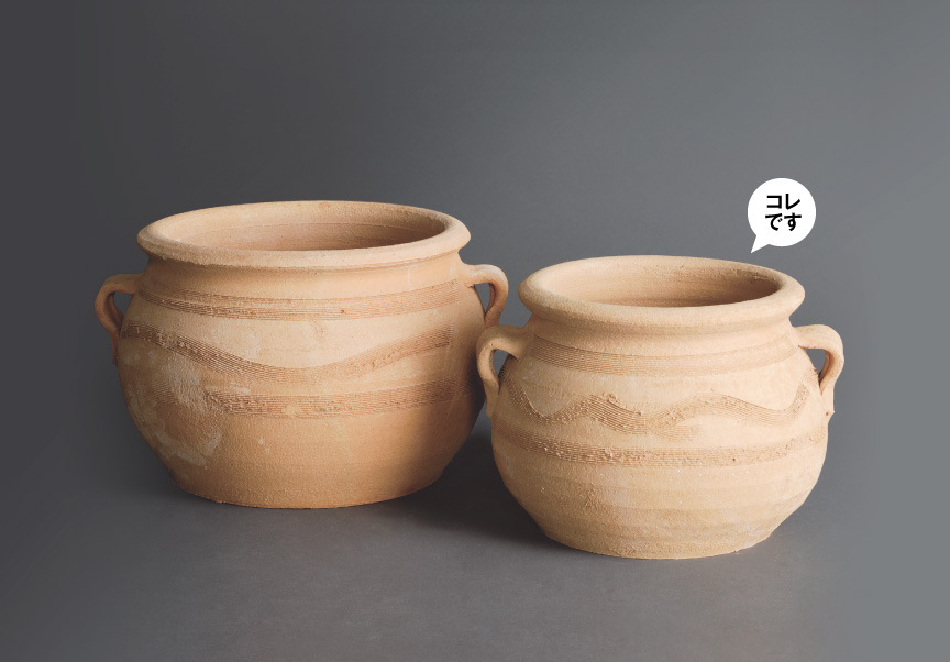伝統のハンドメイド・テラコッタ【ツカーリB】｜ギリシャ・クレタ島