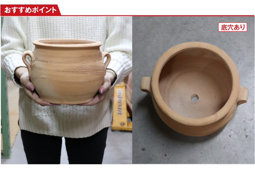 ギリシャ クレタ島製 手描き壺 matsuo18new155-03.jpg