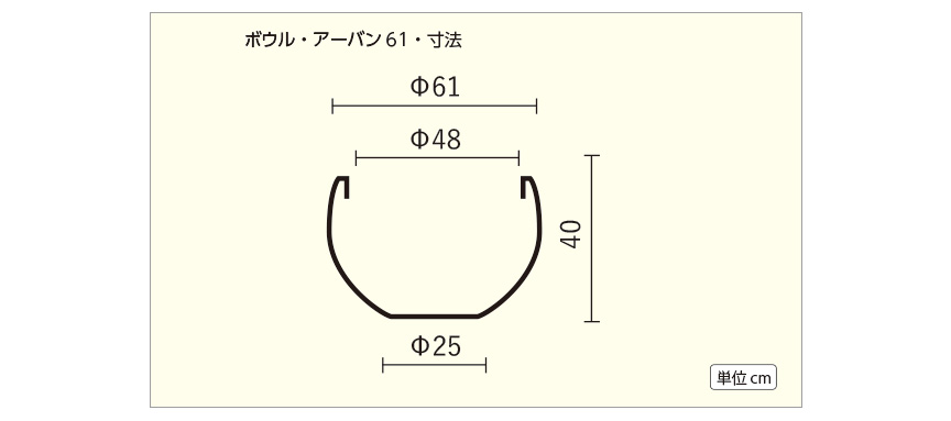 ボウルアーバン61