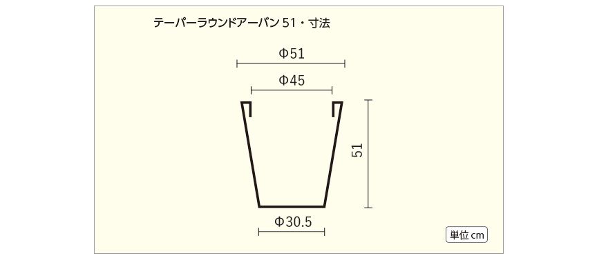 テーパーラウンド・アーバン51