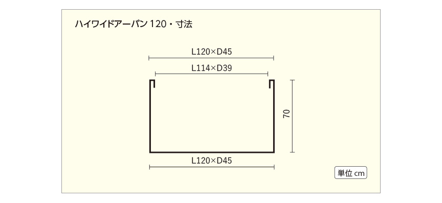 ハイワイドアーバン120