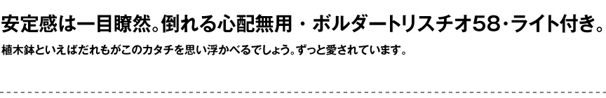 全商品オープニング価格 ナイトマリン光るプランター ボルダートリスチオ ライト付き 直径58cm×高さ48cm 電球色 セラルンガ SL-616L  屋内仕様 照明 Serr