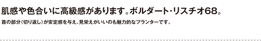 伝統樹脂【ボルダートリスチオ68】