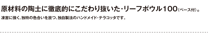 トスカーナ【リーフボウル100】