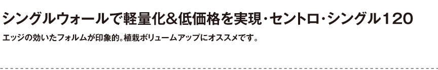 ボンドム【セントロ・シングル120】